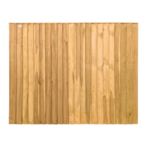 Grange Pressure Treated Standard Featheredge Dark Brown 6ft x 4ft (1.83m x 1.2m)