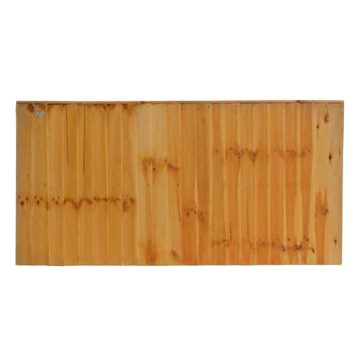 Grange Pressure Treated Standard Featheredge Dark Brown 6ft x 3ft (1.83m x 0.9m)