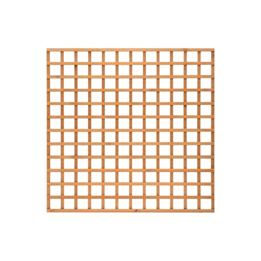 Grange Pressure Treated Heavy Duty Square Trellis Golden Brown 6ft X 6ft (1.83m x 1.8m)