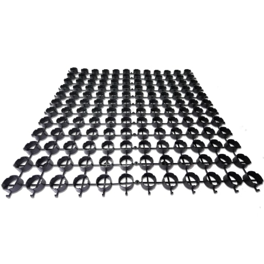 EARTHWORX Groundrings Grass 500 x 500 x 30mm Black