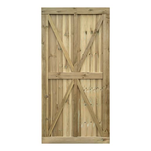Superior Closeboard Gate Green