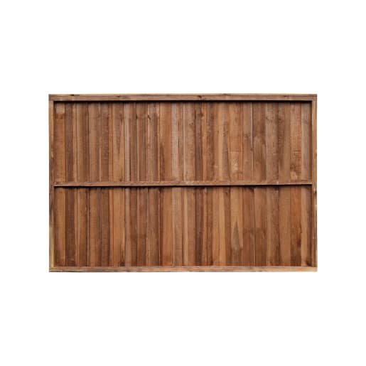 Standard Featheredge Panel 6ft x 4ft Dark Brown