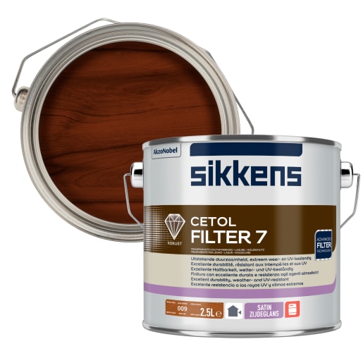 Sikkens Cetol Filter 7 Plus Translucent Woodstain 2.5L Dark oak