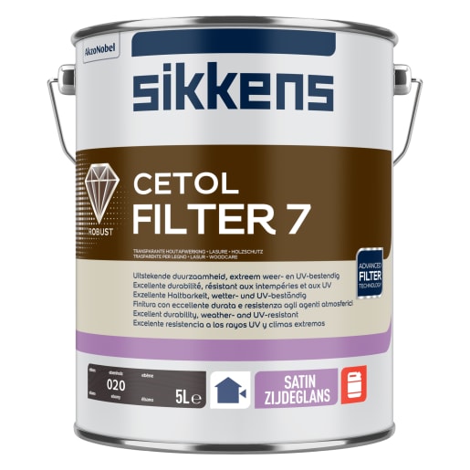Sikkens Cetol Filter 7 Plus 020 (Ebony) 5L