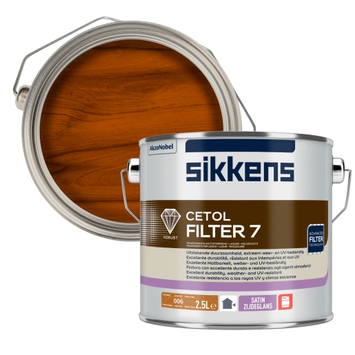 Sikkens Cetol Filter 7 Plus Translucent Woodstain 2.5L Light oak