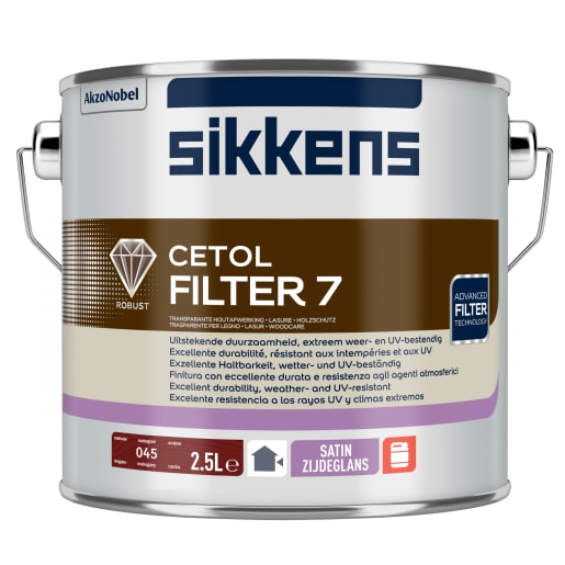 Sikkens Cetol Filter 7 Plus 2.5L Mahogany