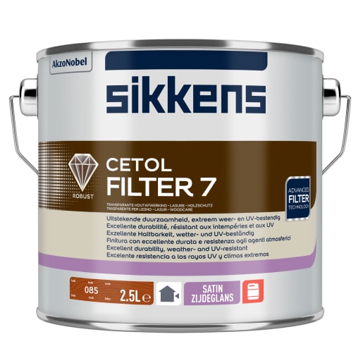Sikkens Cetol Filter 7 Plus Woodstain 2.5L Teak