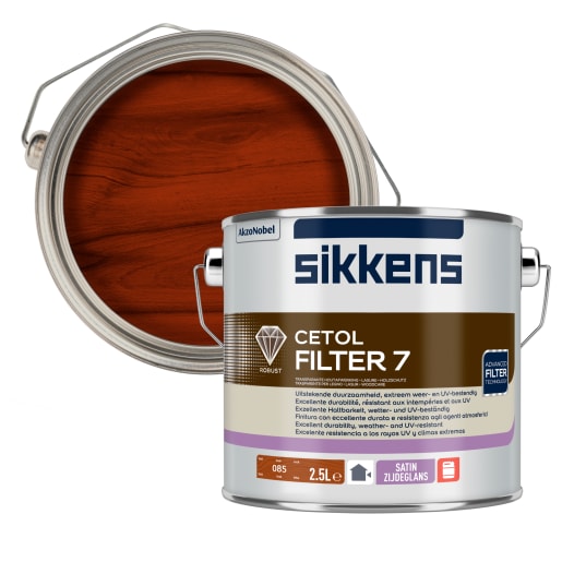 Sikkens Cetol Filter 7 Plus Woodstain 2.5L Teak