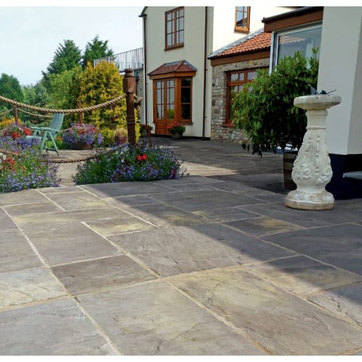 Marshalls Heritage Paving Slab 600 x 300 x 38mm 7.9m² Old Yorkstone