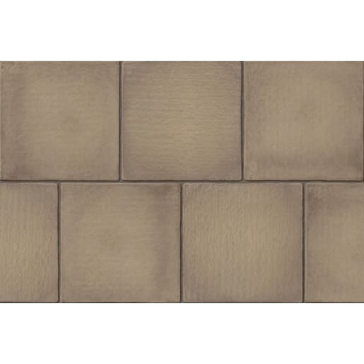 Marshalls Firedstone Paving Slab 600 x 600 x 38mm 7.9m² Fired York
