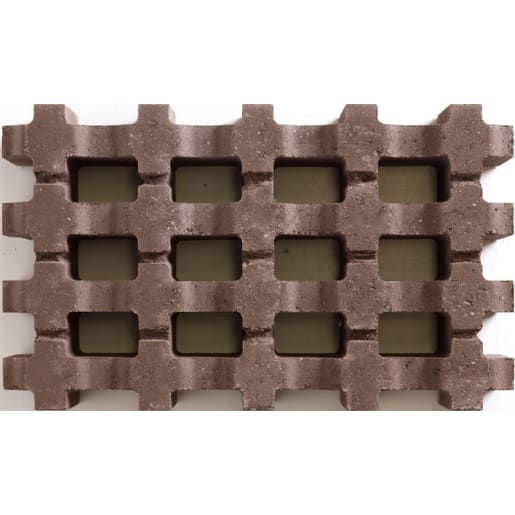 Marshalls Grassguard Permeable Paving 500 x 300 x 100mm 9.6m² Earth Brown