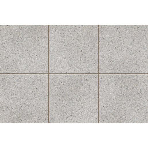 Marshalls Argent Smooth Paving  600 x 600 x 38mm 9m² Light 