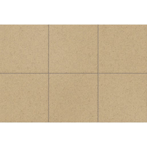 Marshalls Saxon Garden Paving Slab 450 x 450 x 35mm 12.2m² Buff