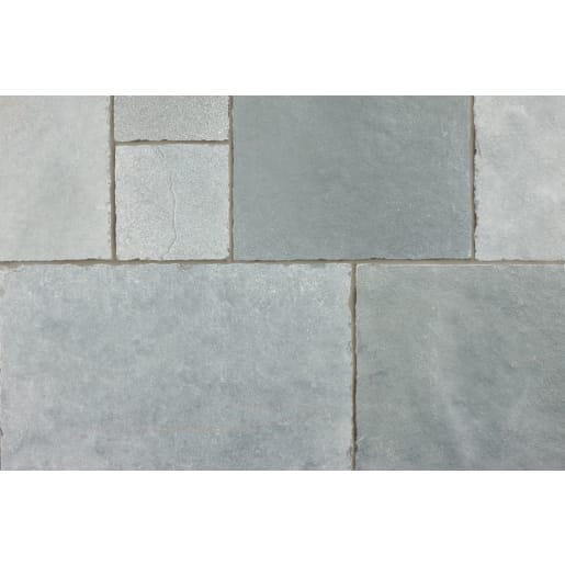 Marshalls Fairstone Antique Alverno Project Pack 18.28m² Silver Limestone Multi