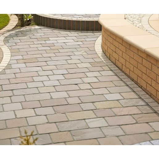 Marshalls Fairstone Sawn Setts 210 x 110 x 50mm 11.09m² Autumn Bronze