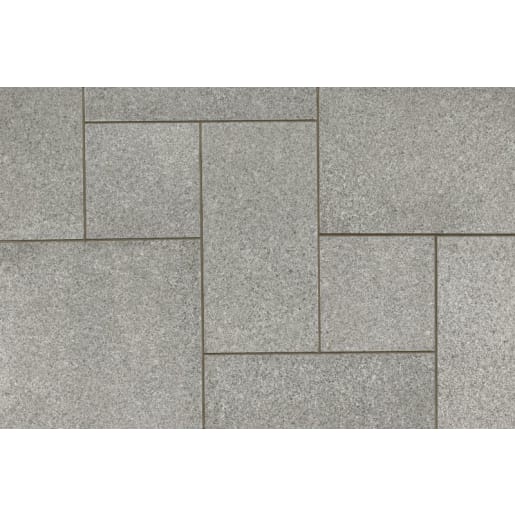 Marshalls Fairstone Granite Eclipse Paving 606 x 606 x 25mm 18.18m² Dark