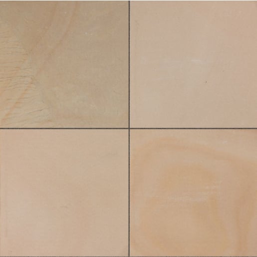 Marshalls Fairstone Sawn Versuro Jumbo Paving 1200 x 1200 x 22mm 11.71m² Golden Sand