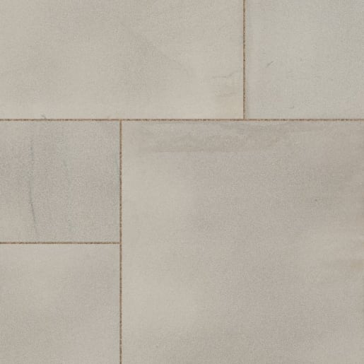 Marshalls Fairstone Sawn Versuro Paving 570 x 285 x 22mm 19.49m² Antique Silver