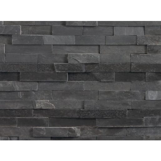 Marshalls Stoneface Drystack Walling 550 x 150 x 22mm Pack 0.58m² Slate Dusk