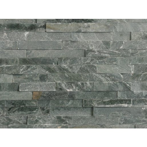 Marshalls Stoneface Drystack Walling 550 x 150 x 22mm 0.58m² Slate Verte