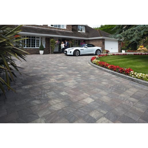 Marshalls Drivesett Natrale 240 x 160 x 50mm 11.52m² Slate 