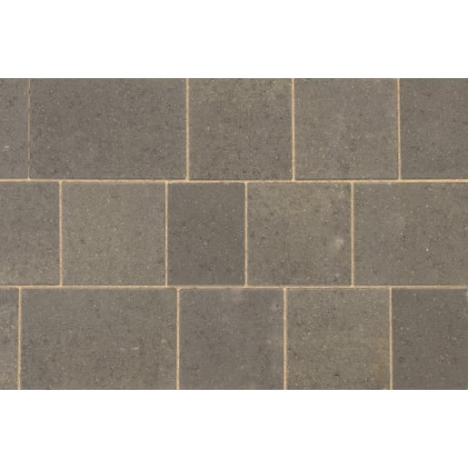 Marshalls Drivesett Savanna Block Paving 240 x 160 x 50mm 11.52m² Grey 