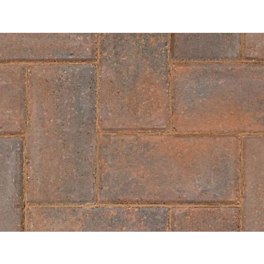 Marshalls Keyblok 200 x 100 x 60mm 8.08m² Burnt Ochre