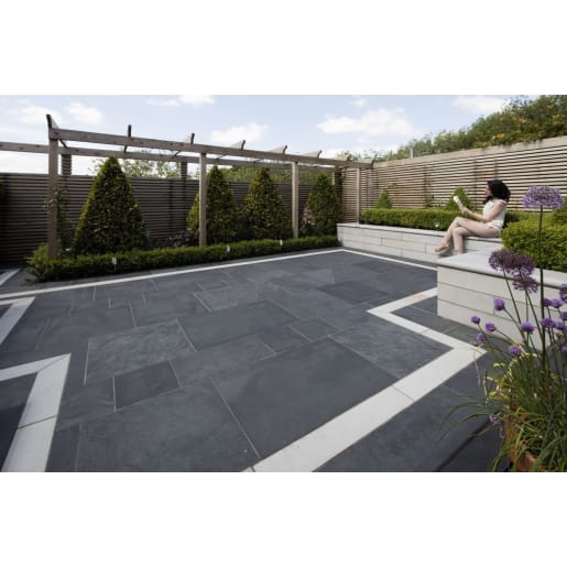 Marshalls Symphony Classic Porcelain Paving 600 x 600 x 20mm 11.52m² Blue