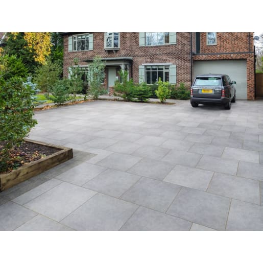 Marshalls Symphony Plus Driveway 600 x 600 x 60mm 6.84m² Grey