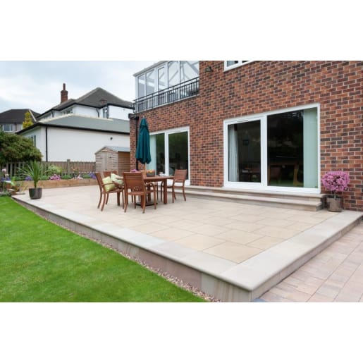 Marshalls Arrento Porcelain Paving 600 x 600 x 20mm 23.04m² Beige