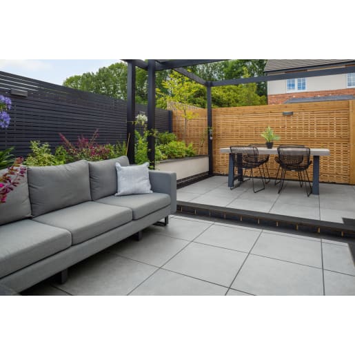 Marshalls Arrento Porcelain Paving 900 x 600 x 20mm 25.92m² Silver