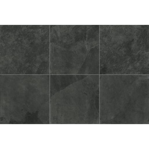 Marshalls Arrento Porcelain Paving 900 x 600 x 20mm 12.96m² Black