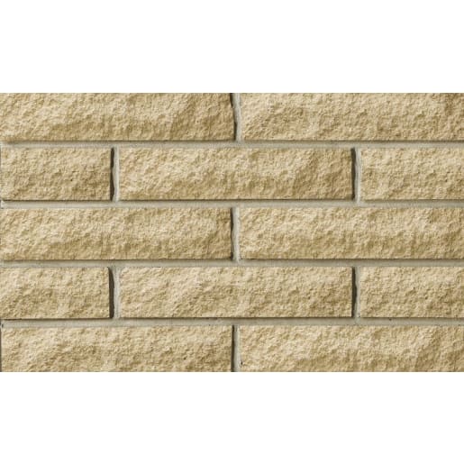 Marshalls Marshalite Split Faced Walling 220 x 65 x 100mm 6.2m² Buff