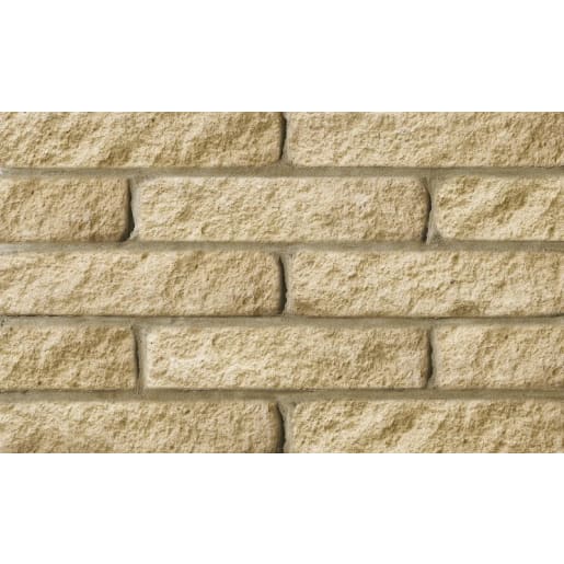 Marshalls Marshalite Rustic Walling 100 x 220 x 65mm 5.5m2 Buff