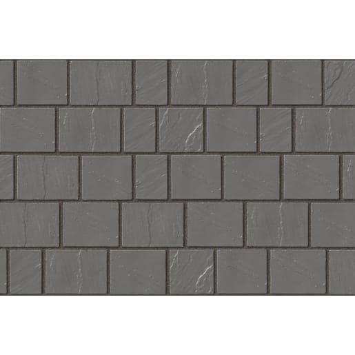 Marshalls Drivesys Riven Stone Project Pack 9.02m² Grey Pack of 290