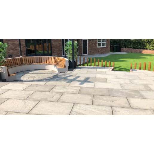 Natural Paving Single Size Flagstones 900 x 600mm Promenade 17.8m²