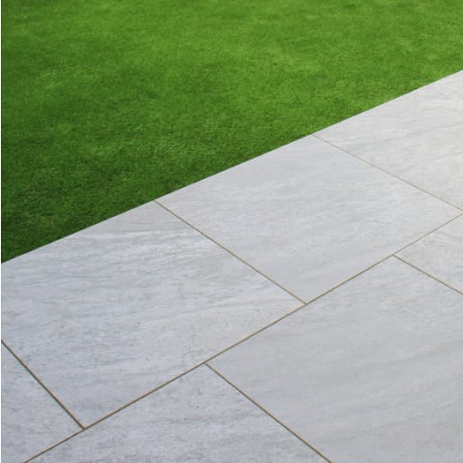 Vitripiazza Di Pietra Porcelain Flagstones 1200 x 600 x 20mm Grey