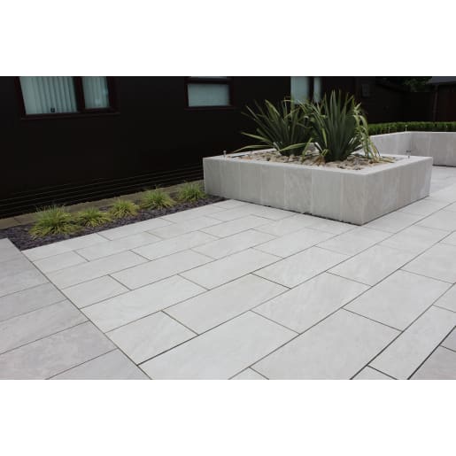 Vitripiazza Di Pietra Porcelain Flagstones 1200 x 600 x 20mm Tempesta