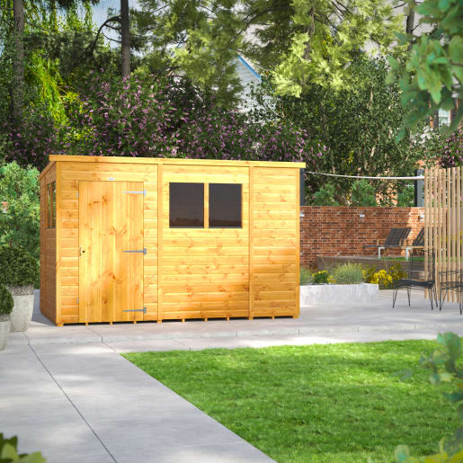 Power Sheds 10 x 6 Power Pent Garden Shed