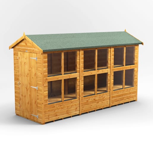 Power Sheds 12 x 4 Power Apex Potting Shed