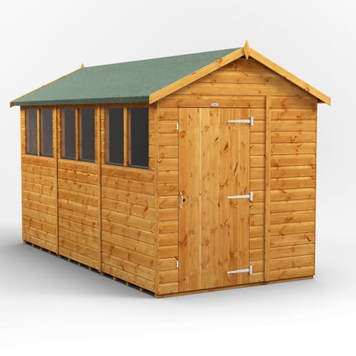 Power Sheds 12 x 6 Power Apex Garden Shed