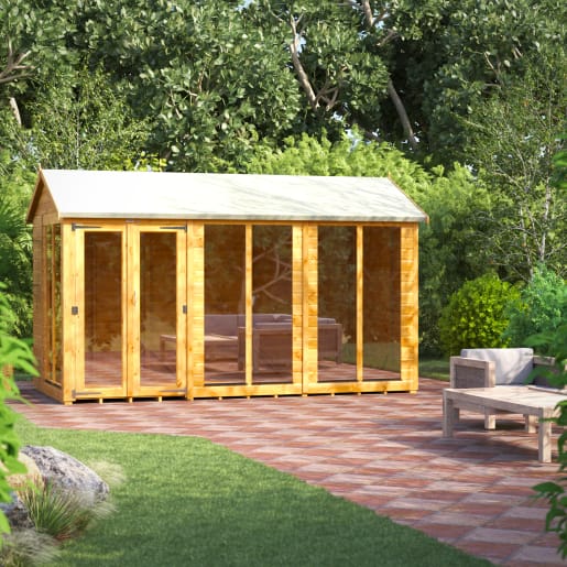 Power Sheds 12 x 6 Power Apex Summerhouse