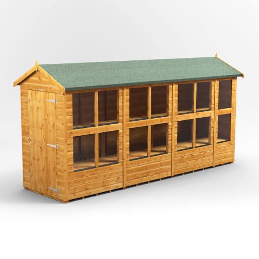 Power Sheds 14 x 4 Power Apex Potting Shed