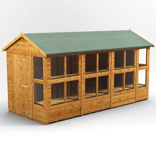 Power Sheds 14 x 6 Power Apex Potting Shed