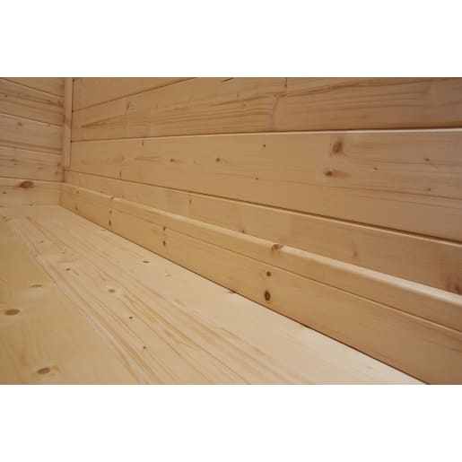 Power Sheds 16 x 14 Power Pent Log Cabin Doors Central 44mm