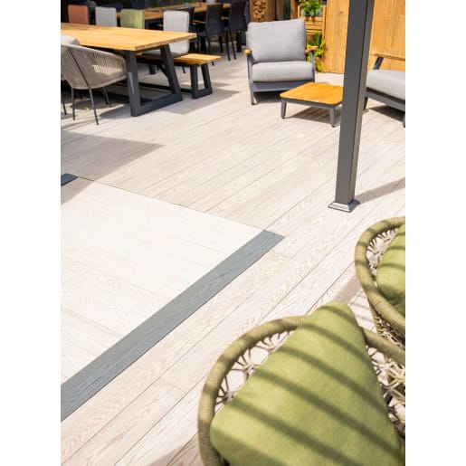 REDUX Cashmere Solid Decking Board 3.6m