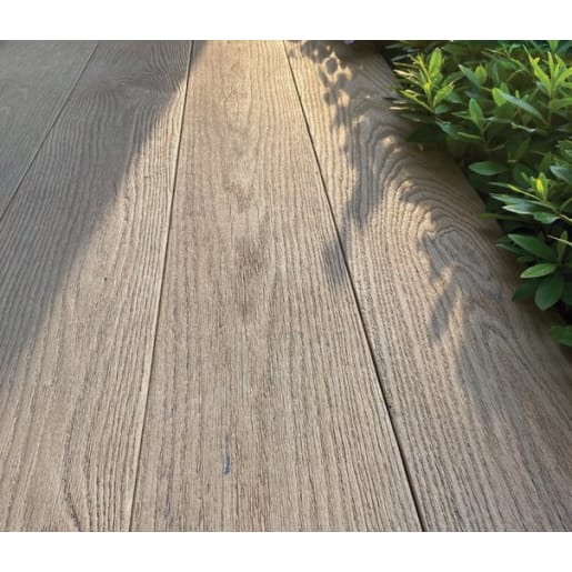 Composite Prime Redux Solid Decking Board 22 x 176 x 3600mm Cashmere