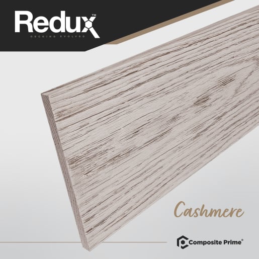 REDUX Cashmere Solid Decking Board 3.6m