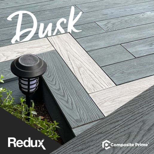REDUX Dusk Solid Decking Board 3.6m