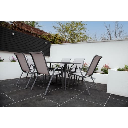 Vitripiazza Cava Quartz Porcelain Paving 600 x 600 x 20mm Lustre